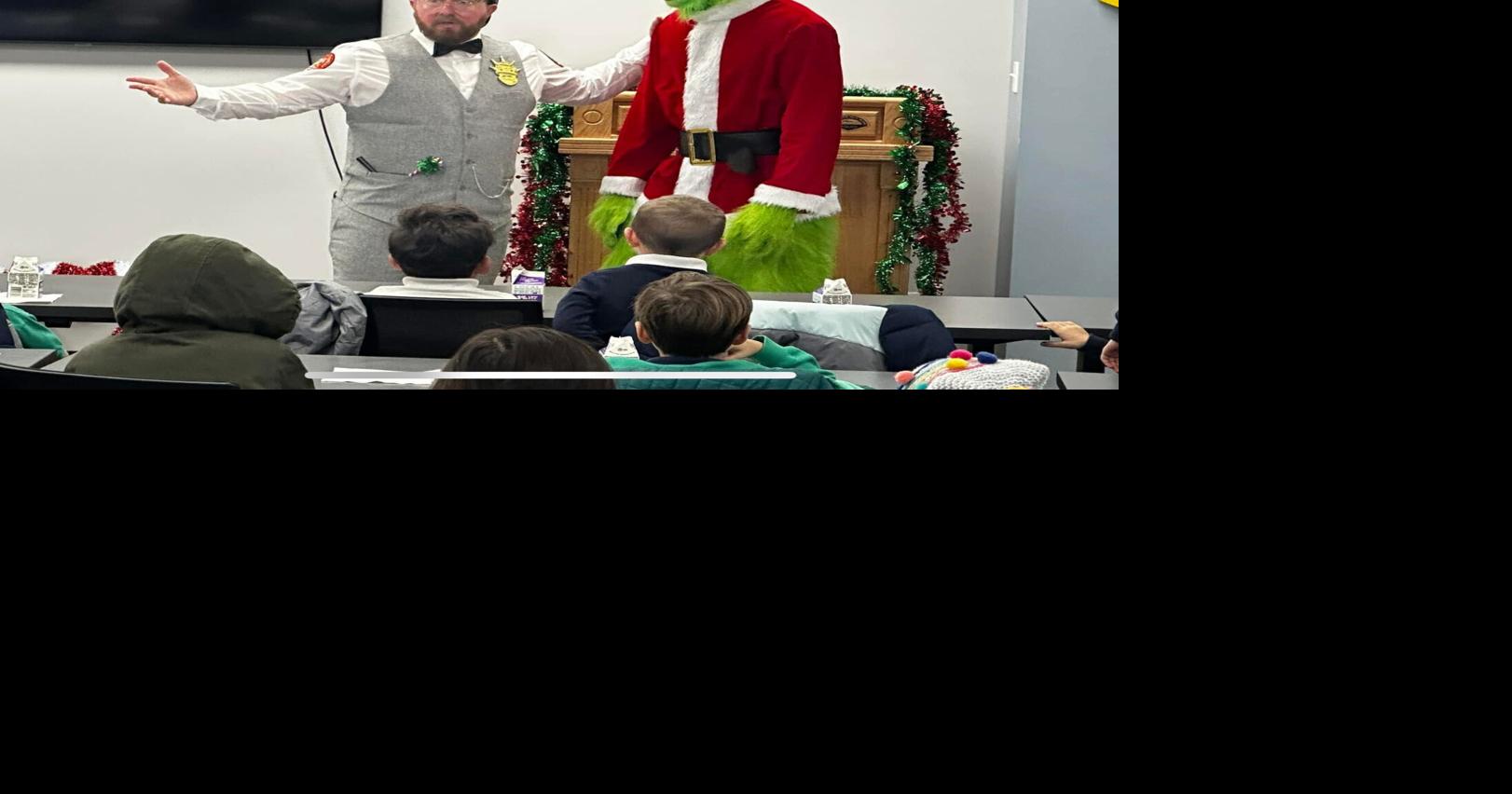 Busted Terre Haute Police teams up with kids to put The Grinch behind