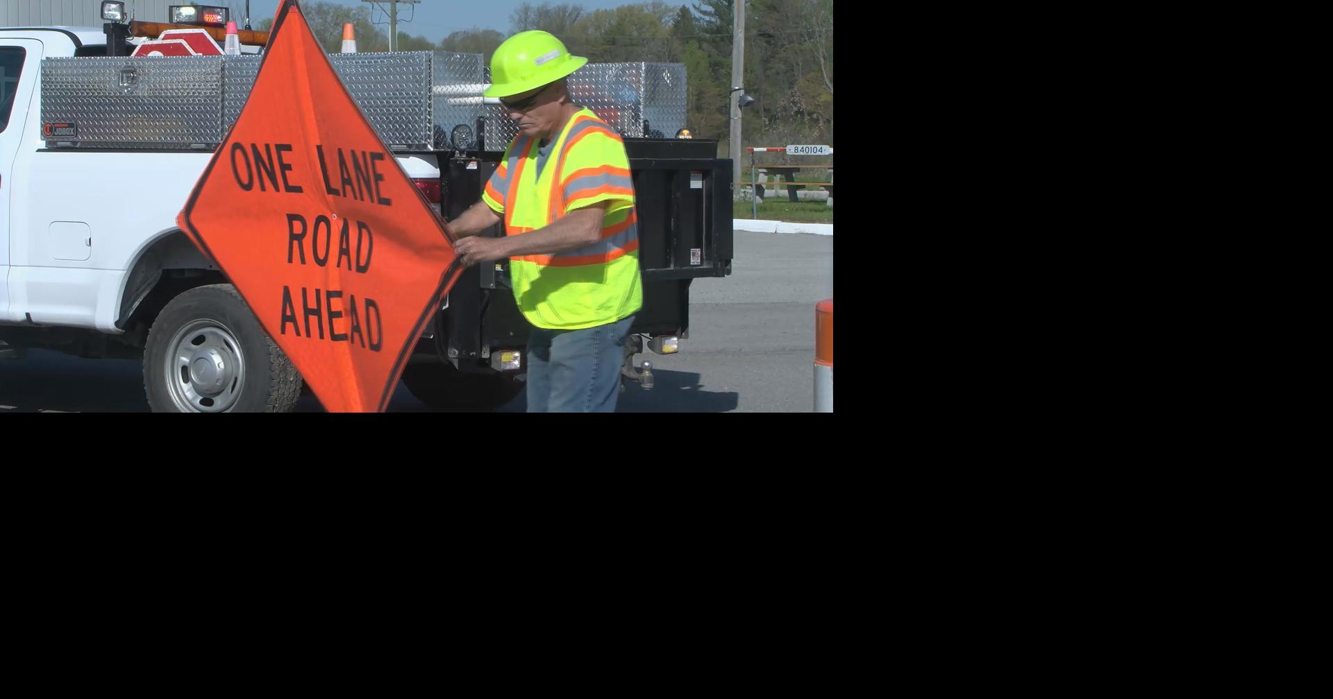 "She just kept driving straight towards me," INDOT crews raise