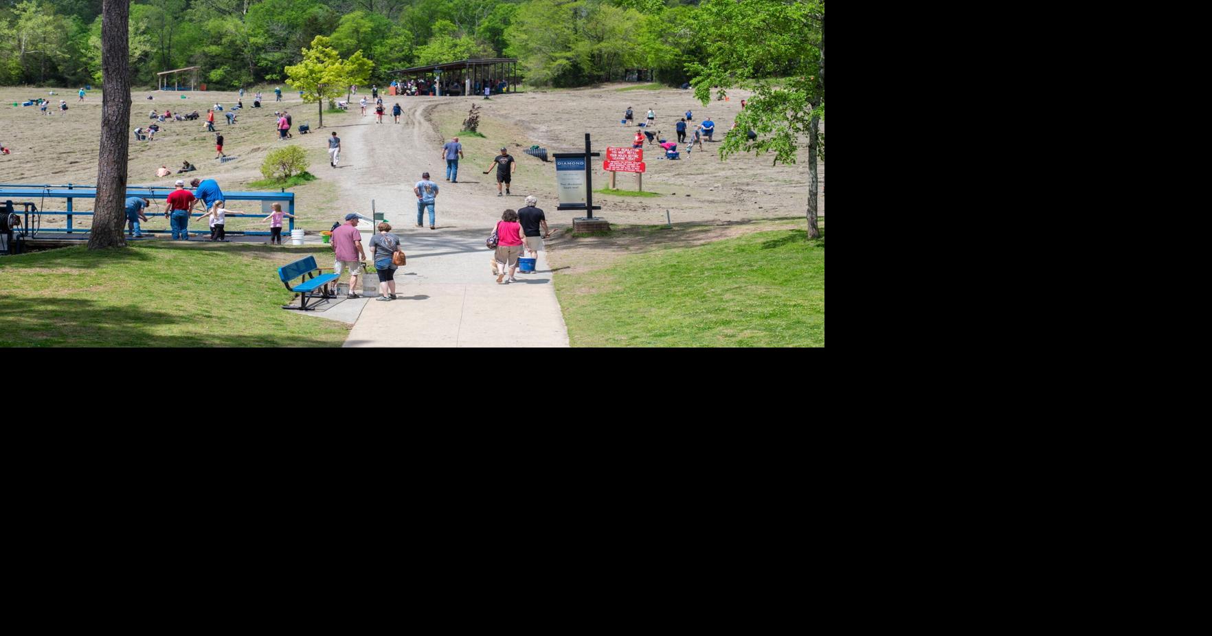 Visitor finds huge 7.46carat diamond in Crater of Diamonds State Park