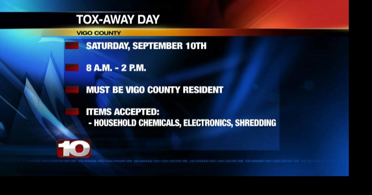 ToxAway Day is right around the corner, here's what you need to know
