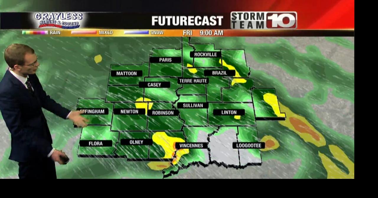 More rain expected on Friday | Video | wthitv.com