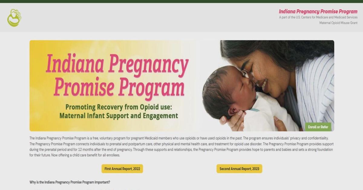 Indiana's Pregnancy Promise Program receives nearly $3 million federal ...