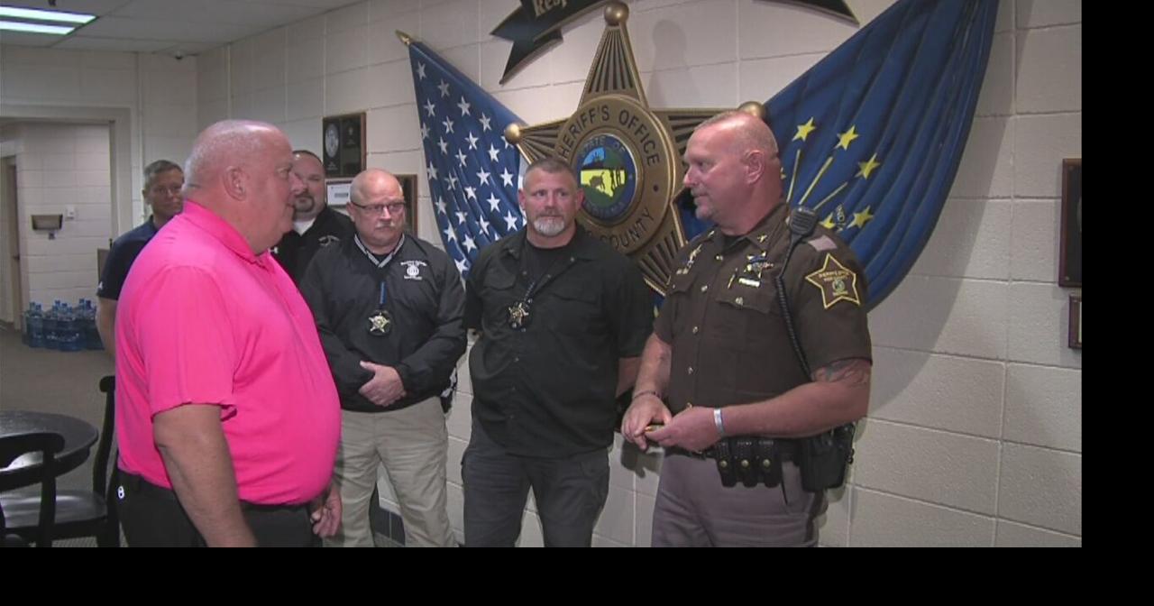 P.I.N.K. of Terre Haute receives donation from Vigo County Sheriff's