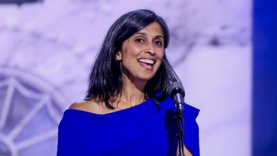Usha Vance defends husband's 'childless cat ladies' comment as a 'quip' in  first solo interview | News | wthitv.com