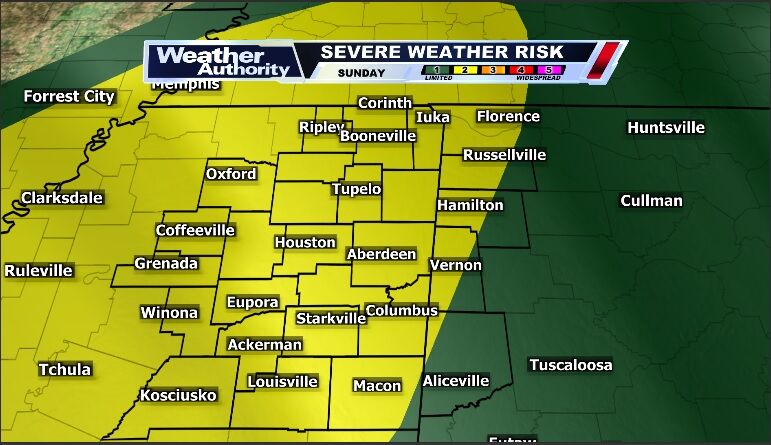 Rain and thunderstorms move into our area gradually on our Sunday ...