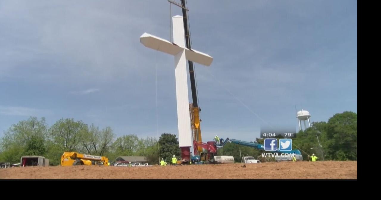 120foot cross added to the small town of Pittsboro News