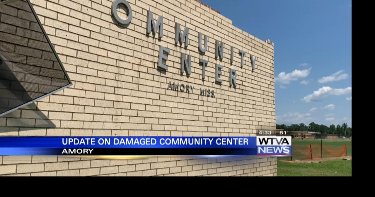 VIDEO Amory mayor provides update on damaged community center Video