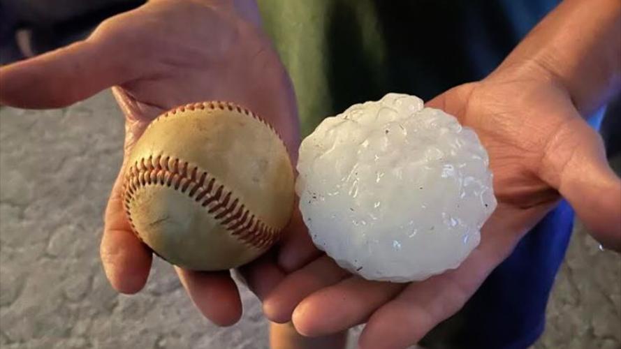 Body shops will be busy thanks to baseballsize hail Local