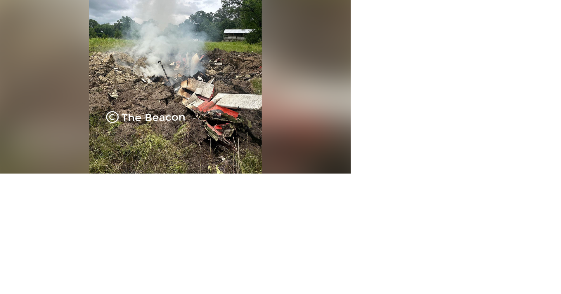 Pilots OK after military jet crashed in Noxubee County