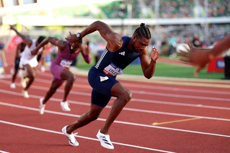 Noah Lyles and Sha&rsquo;Carri Richardson set blistering times in semifinals at US Olympic trials