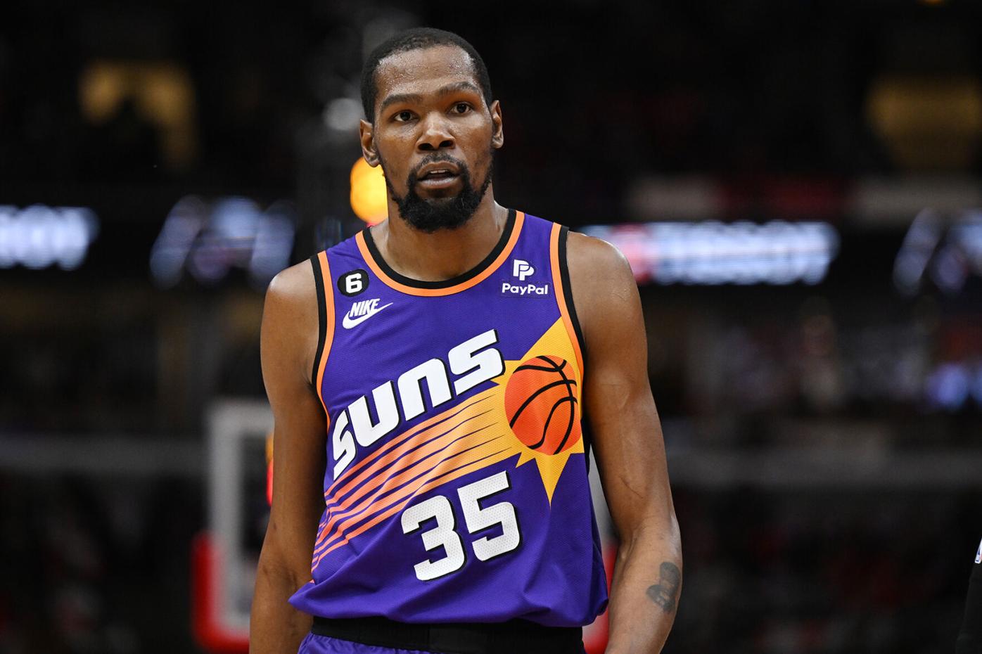 Phoenix Suns' Kevin Durant delays home debut after ankle sprain