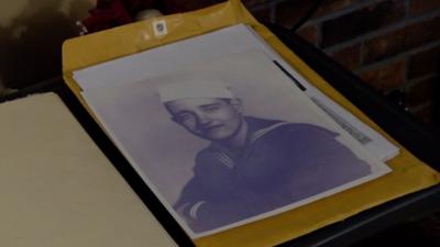 Bernard Harrison Webb in the Navy during World War II