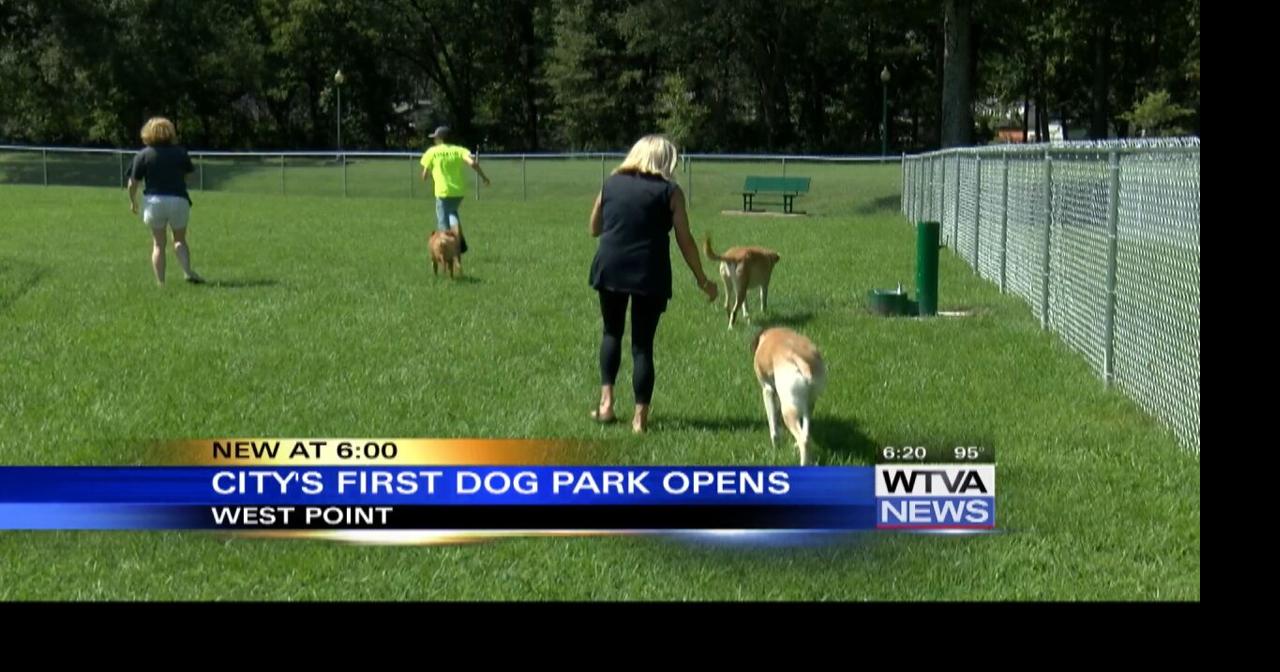 VIDEO First dog park now open in West Point Video