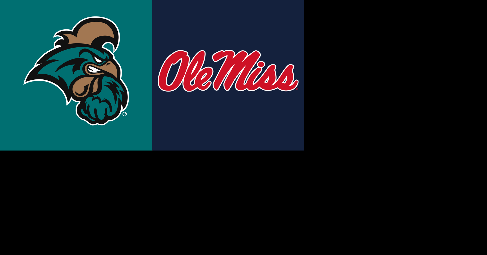 Coastal Carolina beats Ole Miss Sunday in Texas