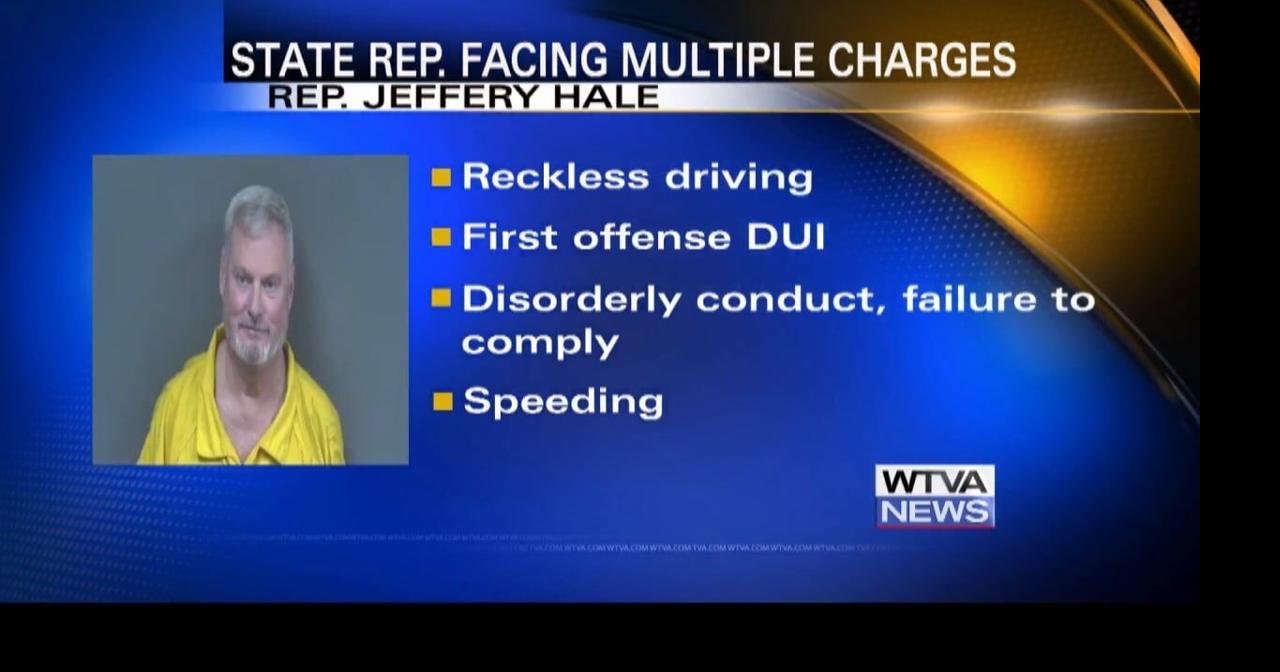 Mississippi State Representative Jeffery Hale arrested on multiple charges