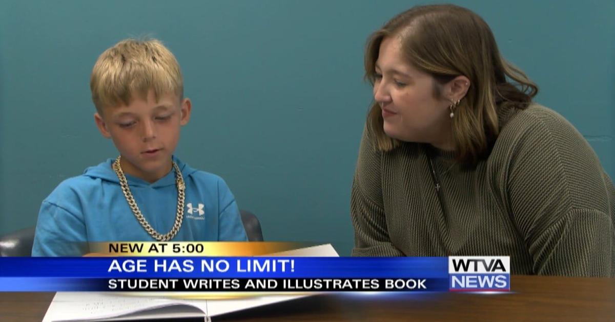 Amory 9-year-old publishes first book, inspires other kids