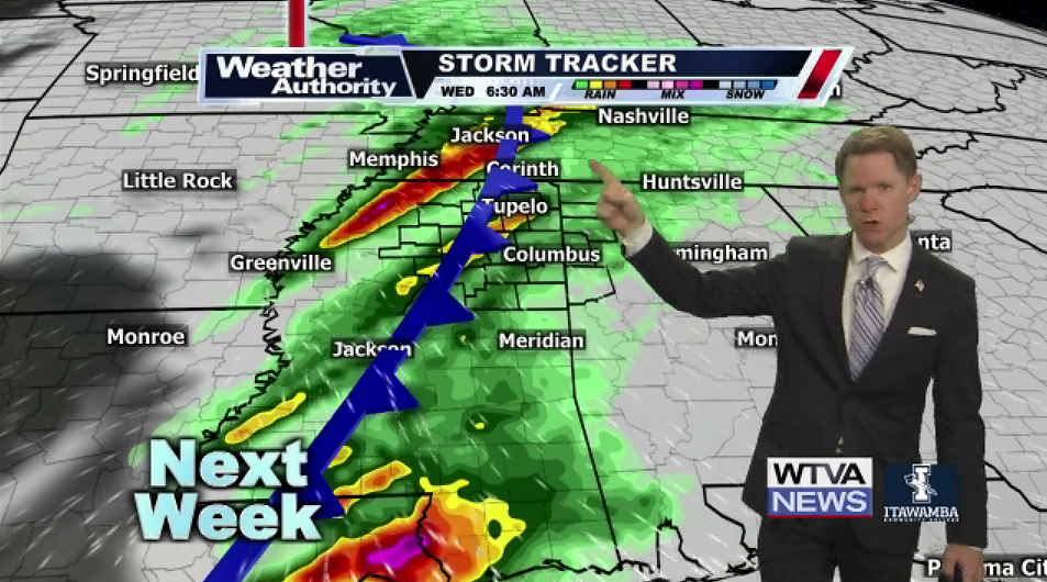 Rain Lingers Into Wednesday With Two Storm Chances Ahead | | Wtva.com