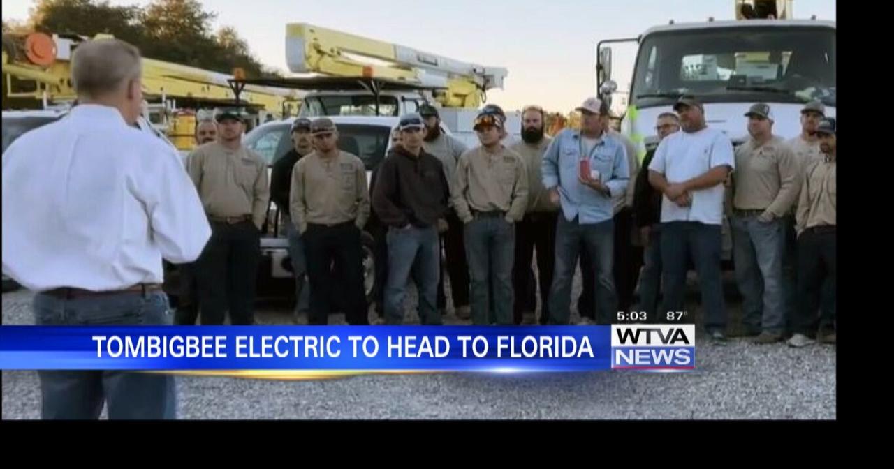 Tombigbee Electric prepares to help hurricane victims | Video | wtva.com