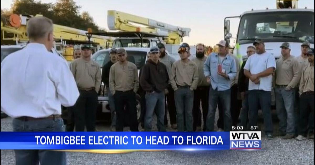 Tombigbee Electric prepares to help hurricane victims | Video | wtva.com