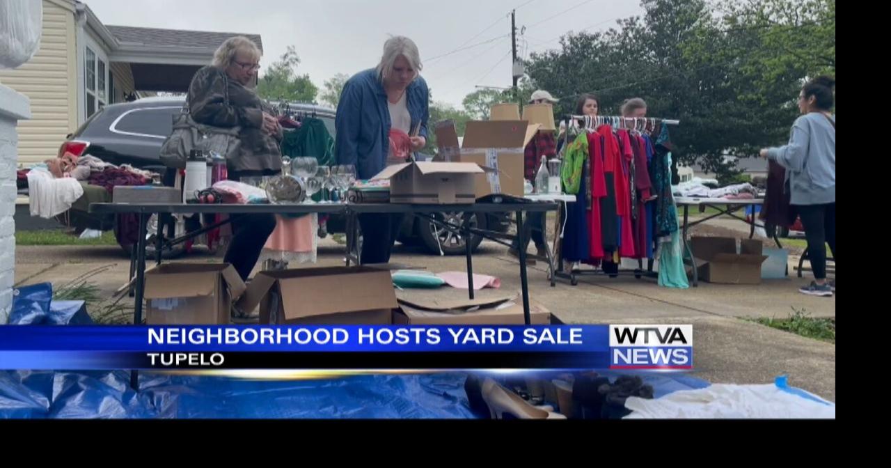 Communitywide yard sale held Saturday in Tupelo Video