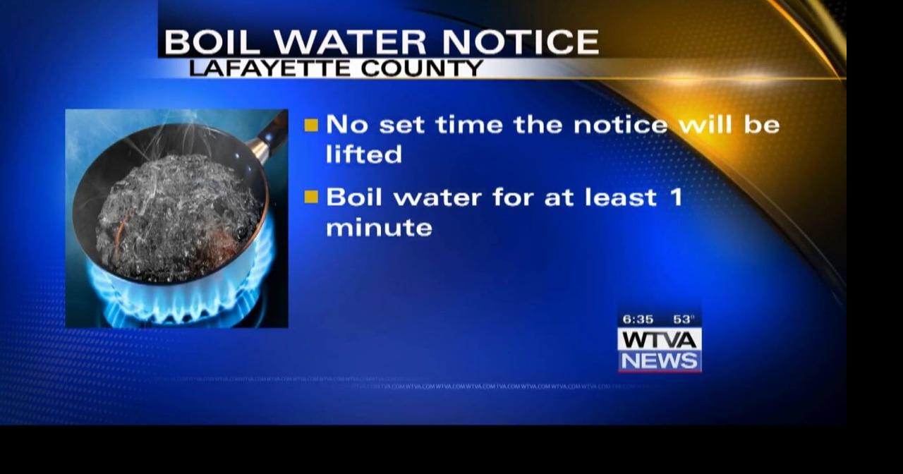 City of Oxford under boil water alert Video