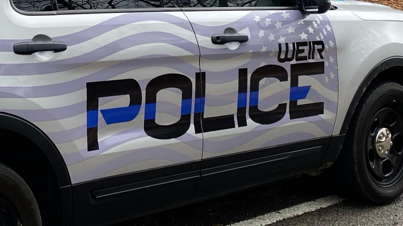 Weir Police Department cruiser, patrol vehicle