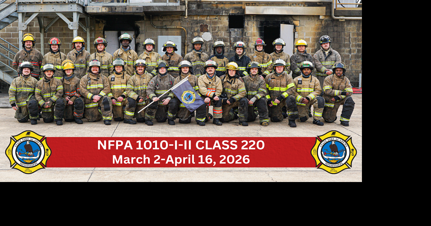 28 firefighters graduate from Mississippi State Fire Academy
