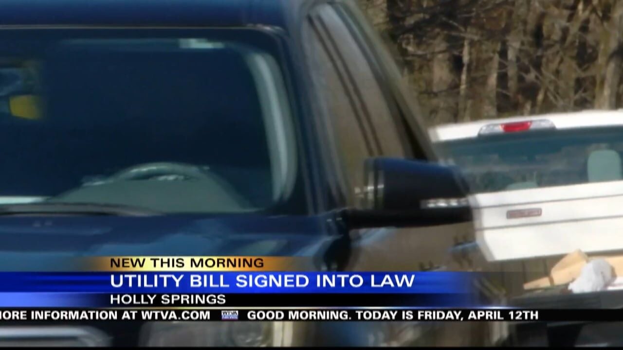 Holly Springs Utility District Bill Is Now Signed Into Law | Video ...