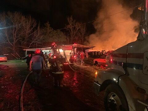 CALHOUN COUNTY: Large fire spreads to trailer and three campers late ...