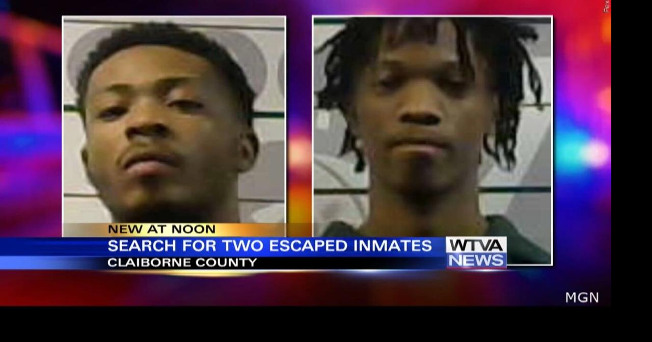 Two inmates escaped from jail in southwest Mississippi Video