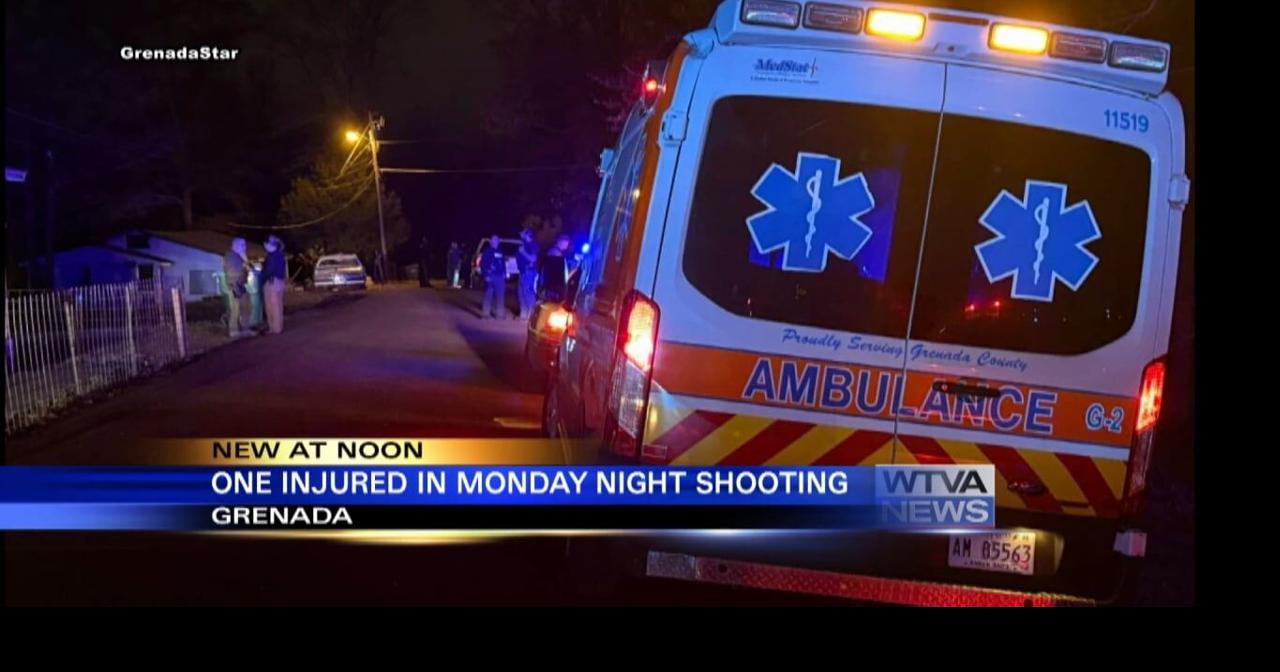 Grenada police probe Monday night shooting