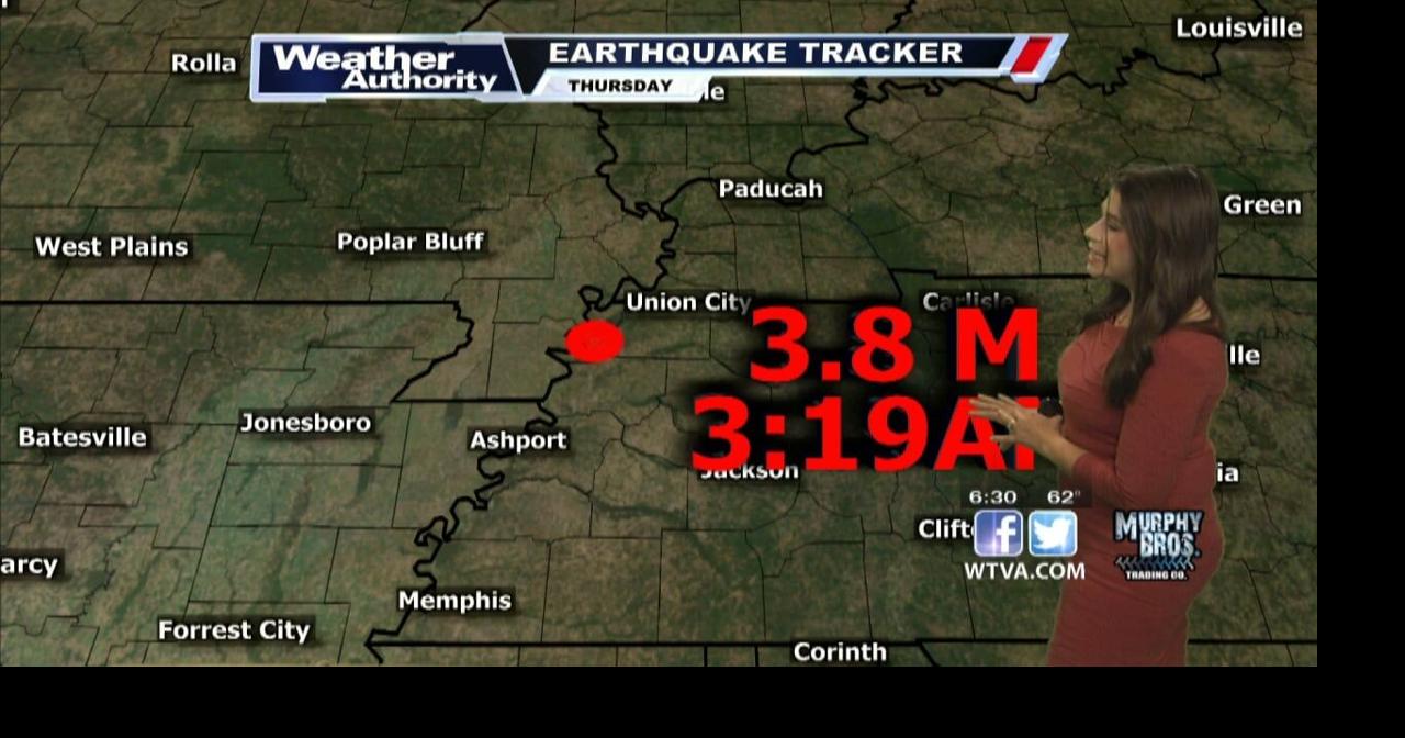 Earthquake early Thursday morning in northern Tennessee  Video |  wtva.com