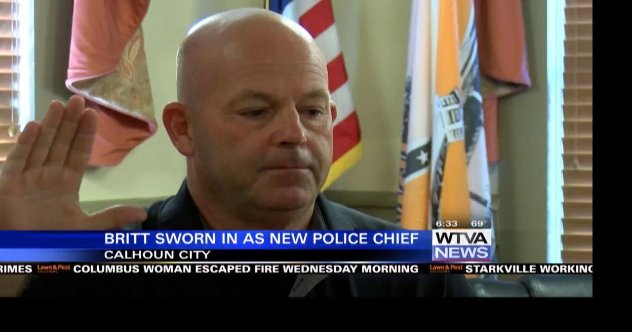 Calhoun City swears in new interim police chief Video