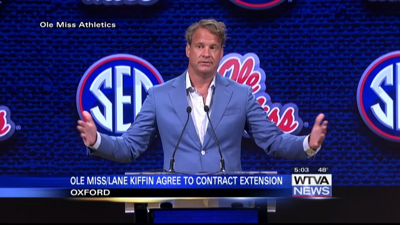 Ole Miss And Lane Kiffin Agree To Contract Extension | Video | Wtva.com