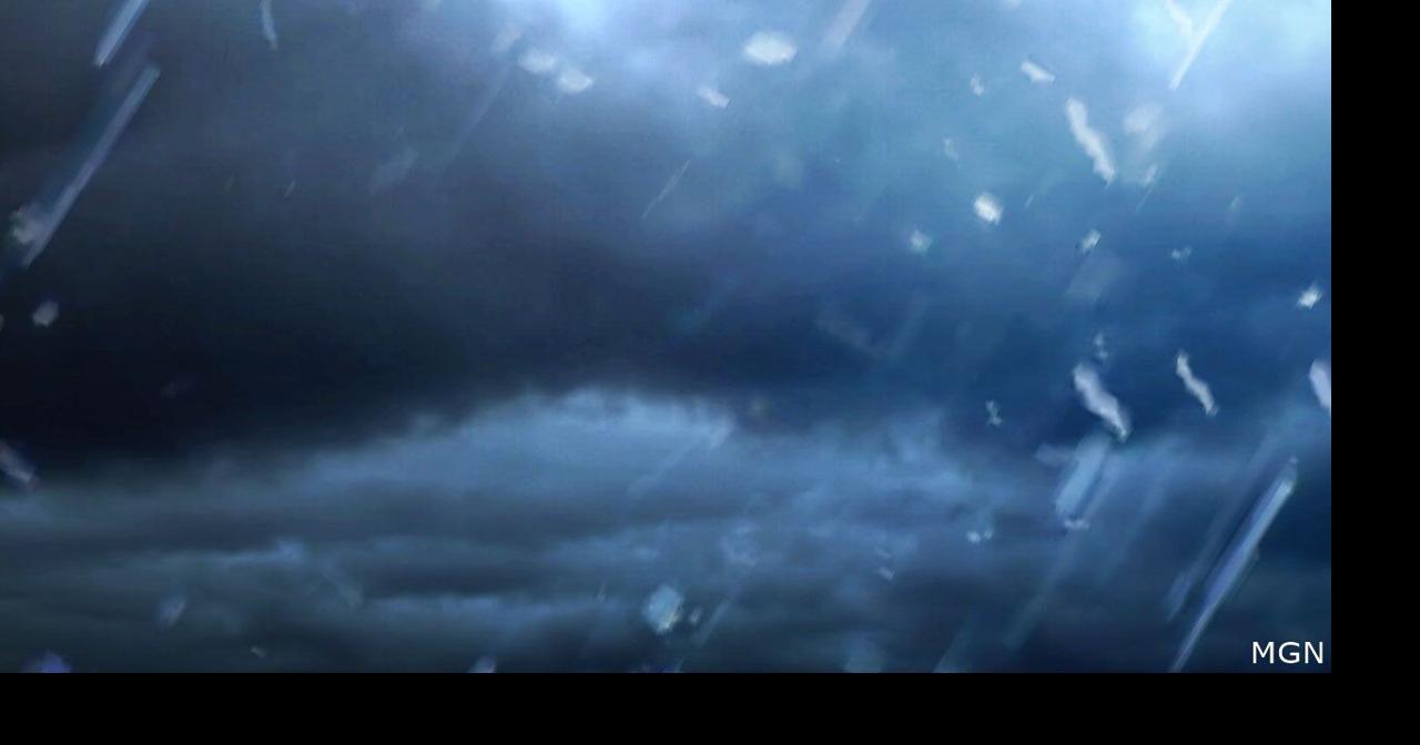 Friday morning storms left behind some damage in south Mississippi