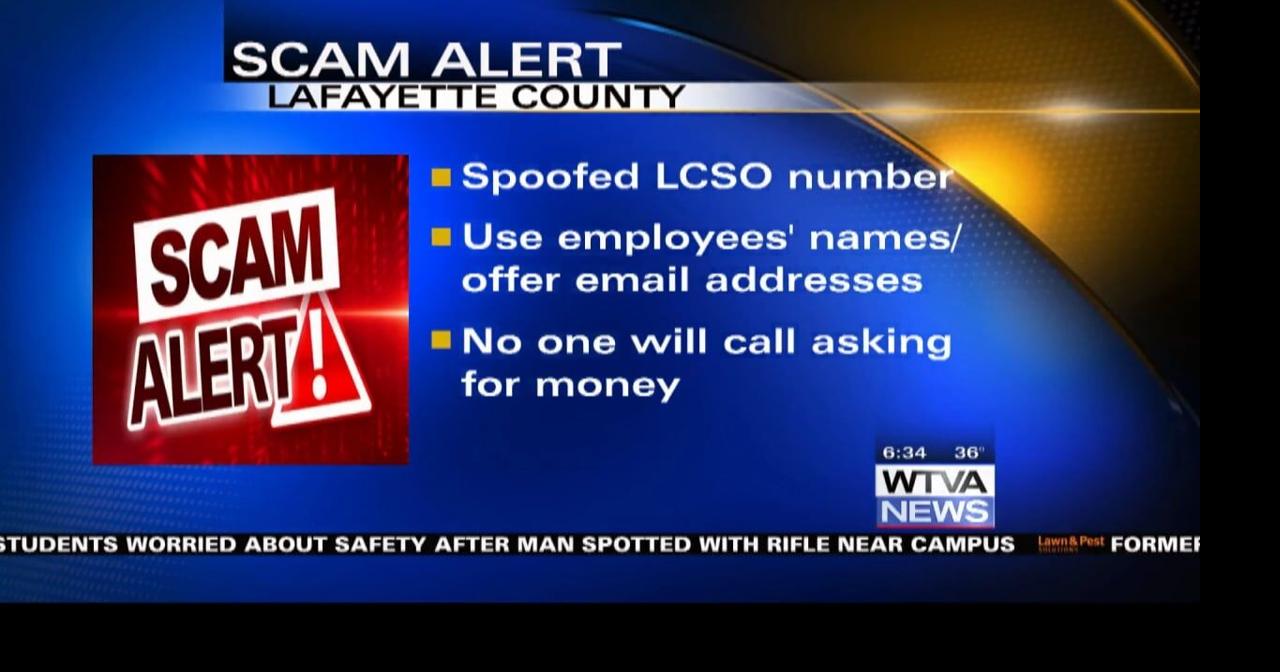 Lafayette County deputies warn about new scam Video