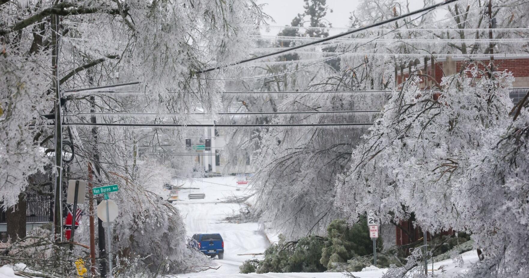 47 Mississippi counties reported ice storm damage so far