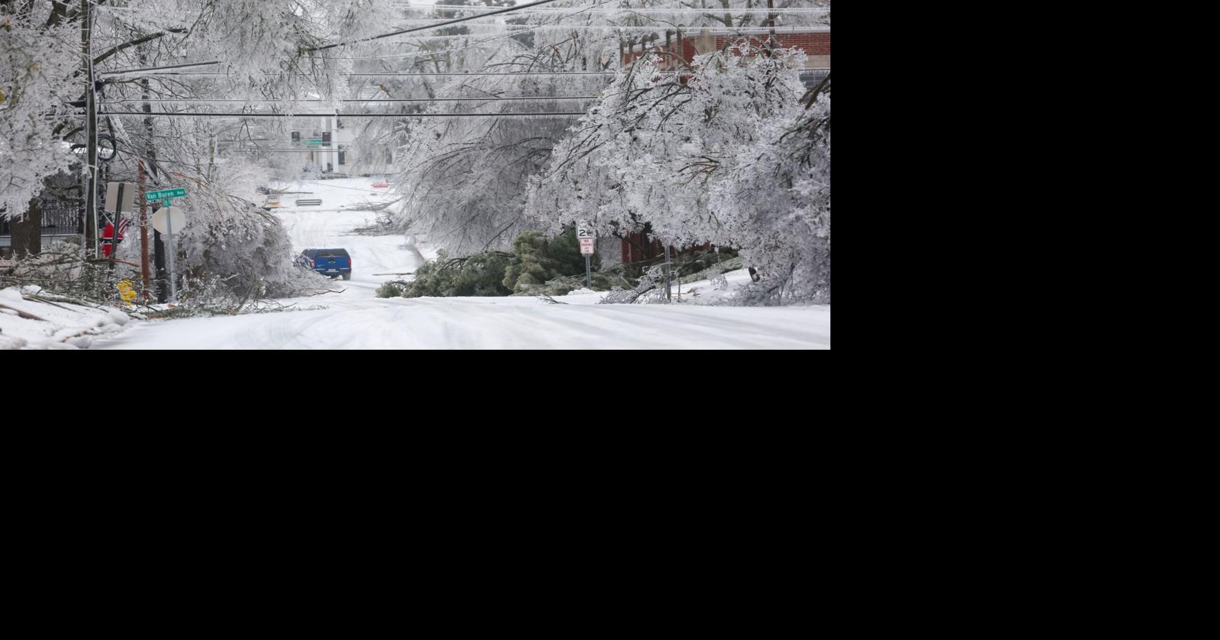 Ice storm causes major damage across north Mississippi