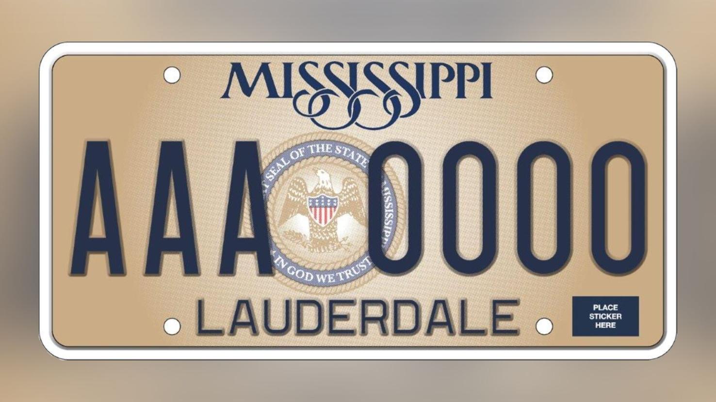 New license plate already appearing on Mississippi vehicles