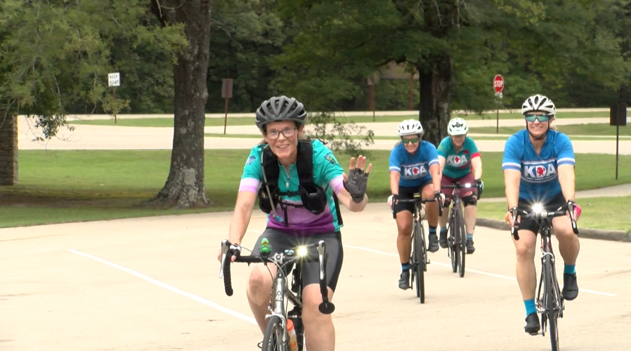 Four ladies travel Natchez Trace to raise awareness for kidney