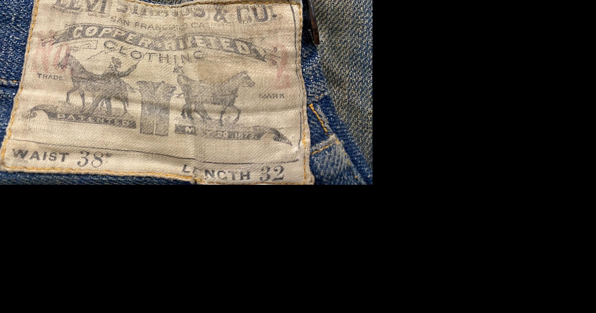 19th-century Levi's jeans found in mine shaft sell for more than $87,000 |  News 