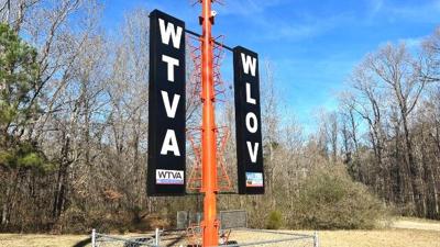 WTVA/WLOV entrance sign
