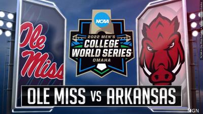 Ole Miss and Arkansas in College World Series