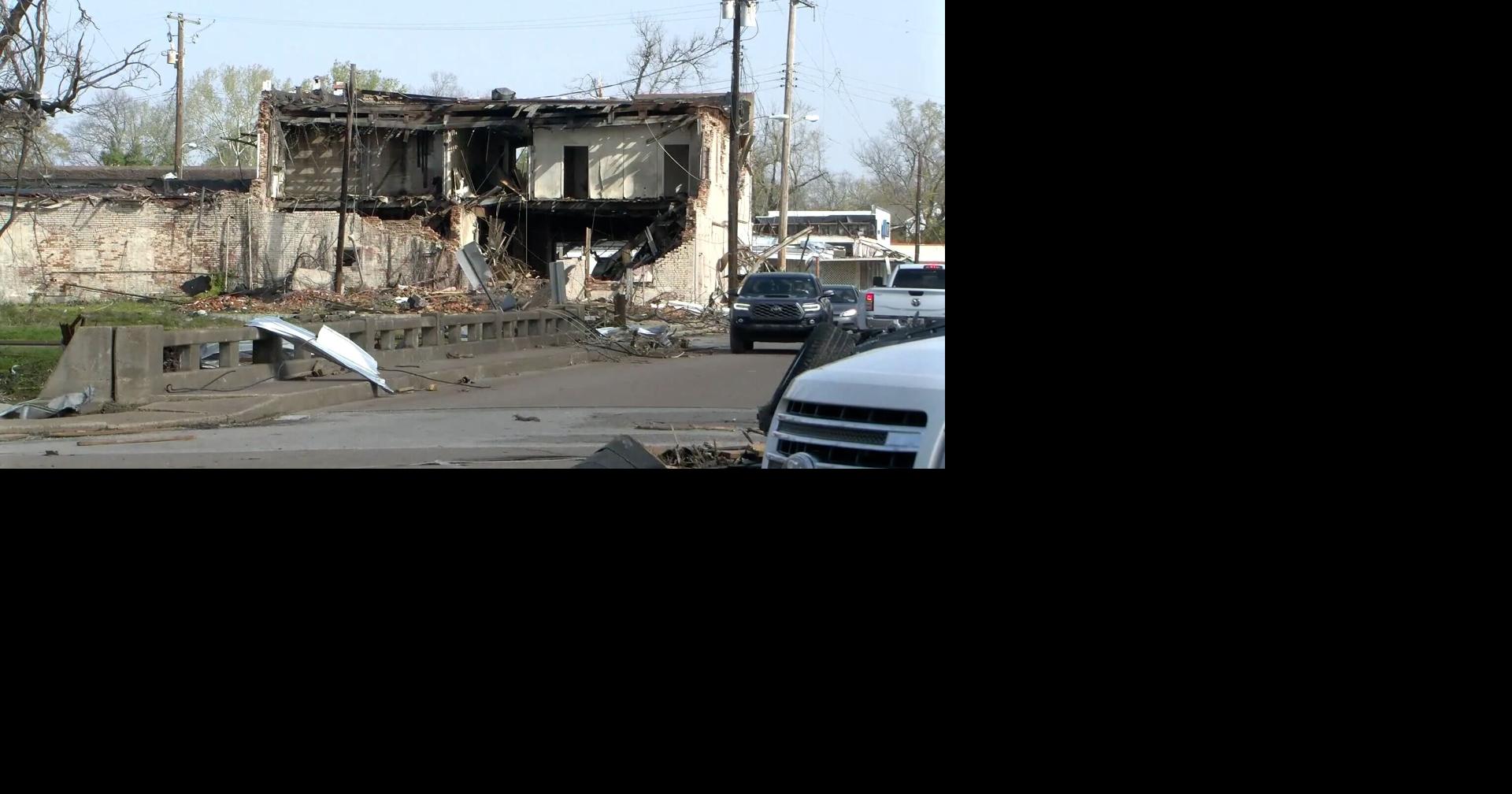 Tornado debris in Silver City, Mississippi. Photo Date March 25, 2023