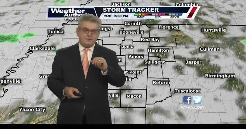 Rainy weather will continue for much of the week