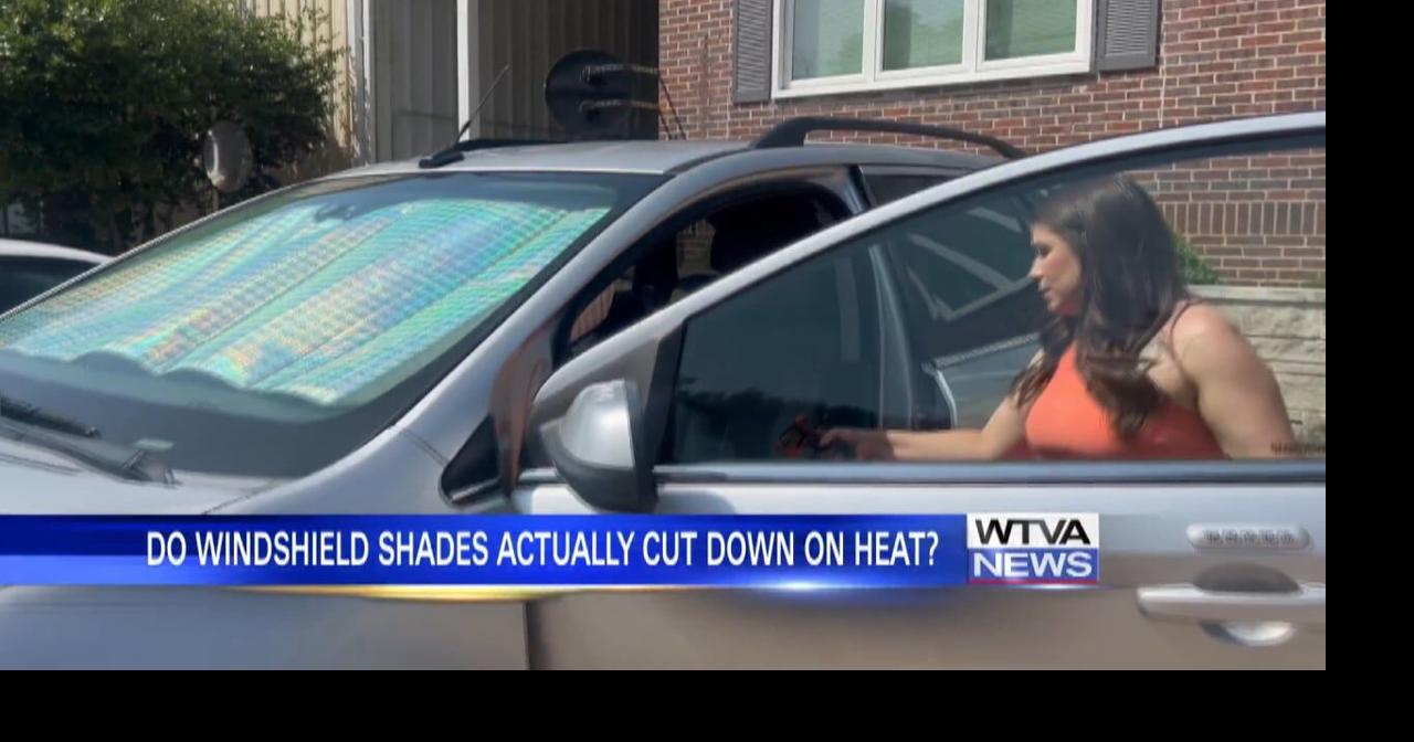 Do sun shields help with vehicle temperatures? Video wtva com