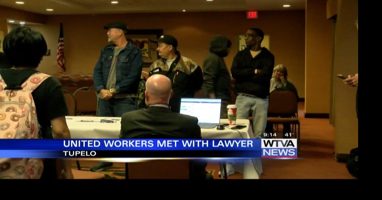 Former United Furniture workers meet with lawyer about lawsuit Video