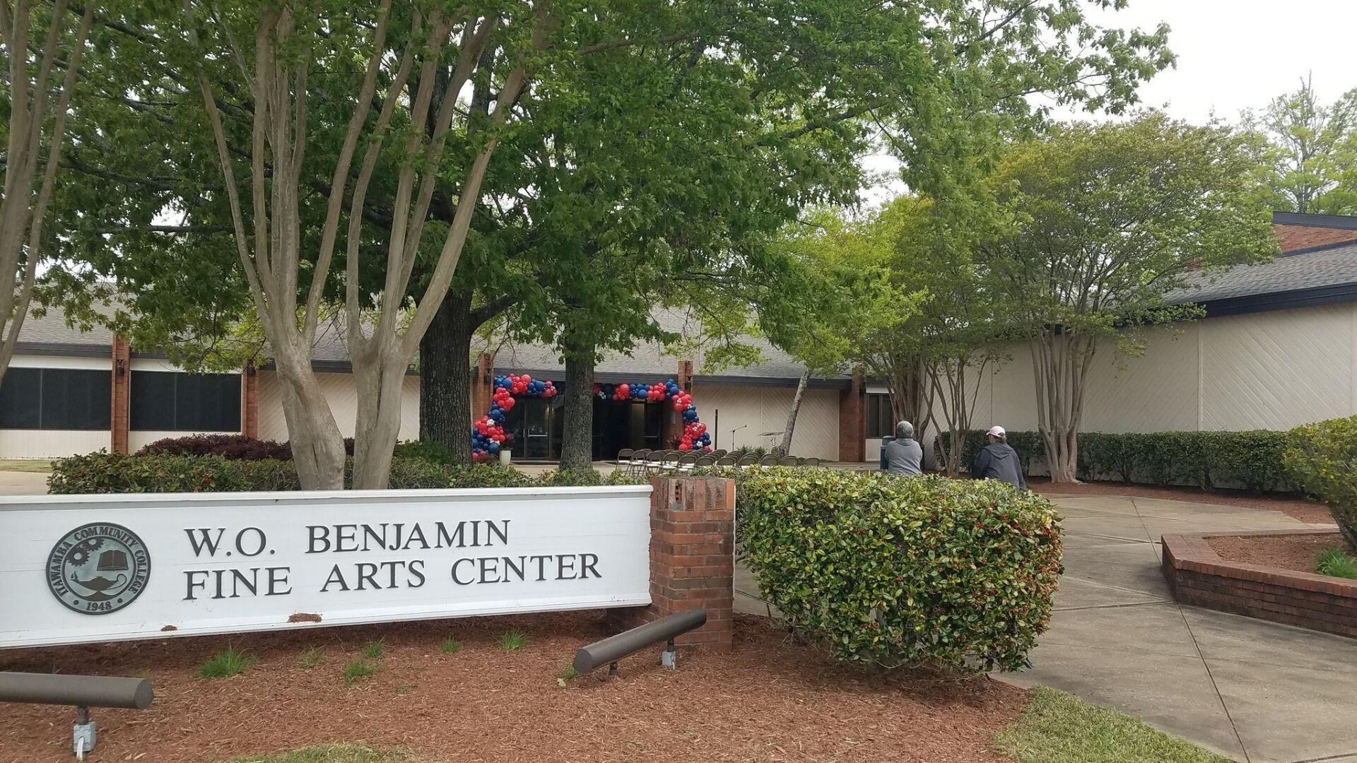 W.O. Benjamin Fine Arts Center on Fulton campus of Itawamba Community College