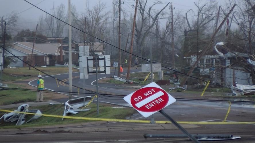 PHOTO GALLERY Tornado damage in Amory, MS