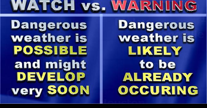 What's the difference between a Tornado Watch and a Tornado ...